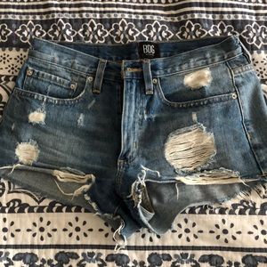 Urban outfitters distressed shorts
